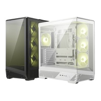MSI MAG PANO 130R PZ -WHITE – ATX/mATX/ITX, 400mm GPU, 165mm CPU, 7 slots, 6×120mm, 360 rad top/side, 2×USB-A, 1×USB-C 20Gbps, 460×232×490mm, 8.37kg