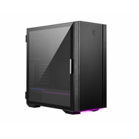 MSI MPG QUIETUDE 100S Mid-Tower Case, Supports E-ATX / ATX / M-ATX / ITXX, 2x USB 3.2, 1x USB-C, 1x Audio, 1x Mic, 7x Expansion Slots, 2x 2.5' 2x 3.5'