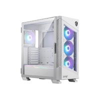 MSI MPG VELOX 100R Mid-Tower Case, Support  ATX / Micro-ATX / Mini-ITX,  2x 2.5', 2x 3.5', 7x Exp Slots, 2x USB 3.2, 1x USB-C, 1x Audio 1x Mic(WHITE)