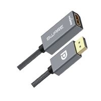 8ware DisplayPort to HDMI Adapter, 15cm, Male to Female, 1080P, Gold-Plated, for PC/Laptop to HDTVs/Projectors