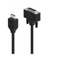 8ware Pro Series 2M HDMI to DVI cable Male to Male Nickel plated high performance 30AWG OD6.0 Copper PVC TPE (Retail package)