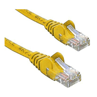 8ware CAT5e Cable 50cm / 0.5m - Yellow Color Premium RJ45 Ethernet Network LAN UTP Patch Cord 26AWG CU Jacket