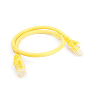 8Ware CAT6A Cable 0.5m (50cm) - Yellow Color RJ45 Ethernet Network LAN UTP Patch Cord Snagless