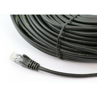 8Ware CAT6A Cable 15m - Black Color RJ45 Ethernet Network LAN UTP Patch Cord Snagless
