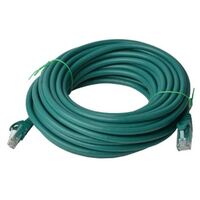 8Ware CAT6A Cable 15m - Green Color RJ45 Ethernet Network LAN UTP Patch Cord Snagless