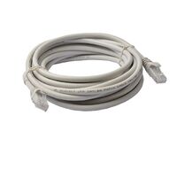 8Ware CAT6A Cable 15m - Grey Color RJ45 Ethernet Network LAN UTP Patch Cord Snagless