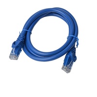 8Ware Cat6a UTP Ethernet Cable 1m Snagless??Blue
