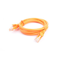 8Ware CAT6A Cable 1m - Organge Color RJ45 Ethernet Network LAN UTP Patch Cord Snagless