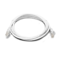 8Ware CAT6A Cable 1m - White Color RJ45 Ethernet Network LAN UTP Patch Cord Snagless