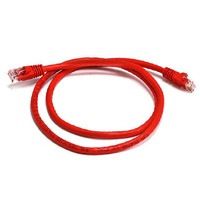 8Ware CAT6A Cable 2m - Red Color RJ45 Ethernet Network LAN UTP Patch Cord Snagless