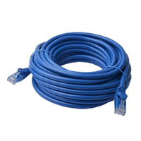 8Ware CAT6A Cable 50m - Blue Color RJ45 Ethernet Network LAN UTP Patch Cord Snagless