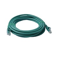 8Ware CAT6A Cable 5m - Green Color RJ45 Ethernet Network LAN UTP Patch Cord Snagless