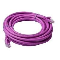 8Ware CAT6A Cable 5m - Purple Color RJ45 Ethernet Network LAN UTP Patch Cord Snagless