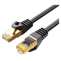 8Ware CAT7 Cable 5m - Black Color RJ45 Ethernet Network LAN UTP Patch Cord Snagless
