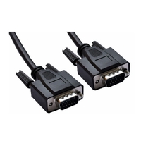 8Ware VGA Monitor Cable 10m 15pin Male to Male with Filter for Projector Laptop Computer Monitor UL Approved