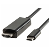 8ware 2m USB 3.1 Type C (USB-C) to HDMI Cable Male to Male for Monitor, TV, Projector Apple MacBook Chromebook Samsung Galaxy S8+