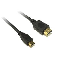 8Ware Mini HDMI to HDMI Cable 3m with Ethernet 1.4V 3D HD 1080p Male to Male for Camera Camcorder Mobile Laptop Tablet Graphic Video Card
