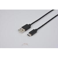 8Ware USB 2.0 to USB-C Cable 1m Type-C to A Male to Male - 480Mbps