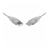8Ware 5m USB 2.0 Extension Cable - Type A to Type A Male to Female High Speed Data Transfer for Printer Scanner Cameras Webcam Keyboard Mouse Joystick