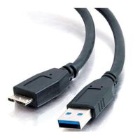 8Ware USB 3.0 to Micro USB Cable 1m Type A to Type B Male to Male for Charging or Data Sync Mobile Devices Phone Tablet PDA GPS