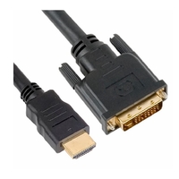 Astrotek 3m HDMI to DVI-D Adapter Converter Cable - Male to Male 30AWG Gold Plated PVC Jacket for PS4 PS3 Xbox 360 Monitor PC Computer Projector DVD