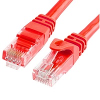 Astrotek CAT6 Cable 0.5m/50cm - Red Color Premium RJ45 Ethernet Network LAN UTP Patch Cord 26AWG CU Jacket