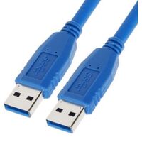 Astrotek USB 3.0 Cable 1m - Type A Male to Type A Male Blue Colour