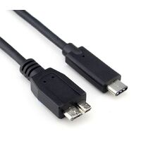 Astrotek USB-C 3.1 Type-C Male to USB 3.0 Micro B Male Cable 1m