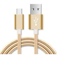 Astrotek 2m Micro USB Data Sync Charger Cable Cord Gold Color for Samsung HTC Motorola Nokia Kndle Android Phone Tablet & Devices