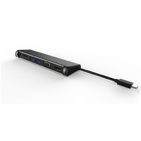 Astrotek All-in-One Dock 2 Multi-Port Hub Thunderbolt USB-C 3.1 Type-C to HDMI VGA 2xUSB3.0 Hub Card Reader for Macbook Pro Air 2019 Notebook