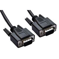 Astrotek VGA Cable 2m - 15 pins Male to 15 pins Male for Monitor PC Molded Type Black
