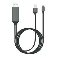 8Ware Generic Plug & Play Lightning to HDMI 2m Cable for iPhone & iPad