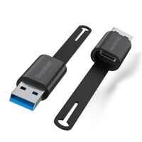Simplecom CA132 USB-A Male to USB-C Female Adapter USB 3.2 Gen 2 Data & Charging Double-Side 10Gbps