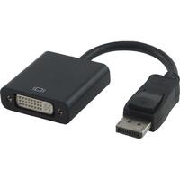 DisplayPort DP Male to DVI Female Adapter Cable Converter 15cm For Laptop or Desktop to an Monitor,or Projector with DVI Input