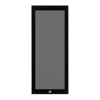 Corsair 4000X Tempered Glass Front Panel. Black