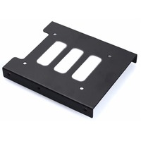 Aywun 2.5' to 3.5' Bracket Metal. Supports SSD.  Bulk Pack no screw.  *Some cases may not be compatible as screw holes may required to be drilled.