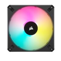 Corsair AF ELITE Series, AF140 RGB ELITE, 140mm Fluid Dynamic RGB Fan with AirGuide, Single Pack