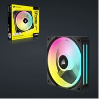 CORSAIR QX RGB Series, iCUE LINK QX120 RGB, 120mm Magnetic Dome RGB Fan, Expansion Kit