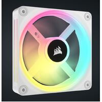 CORSAIR QX RGB Series, iCUE LINK QX120 RGB WHITE, 120mm Magnetic Dome RGB Fan, Expansion Kit