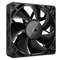 Corsair RX120  iCUE LINK  120mm PWM Single Fan Expansion. Black Fan - Glass fiber-reinforced LCP fan blades