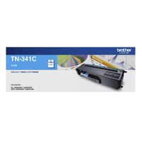Brother TN-341C Colour Laser Toner- Standard Cyan, HL-L8250CDN/8350CDW MFC-L8600CDW/L8850CDW - 1500Pages
