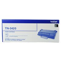 Brother TN-3420 Mono Laser Toner - High Yield to suit HL-L5100DN, L5200DW, L6200DW, L6400DW & MFC-L5755DW , L6700DW, L6900DWup to 3000 pages