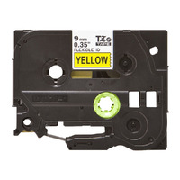 Brother TZE-FX621 - 9MM BLACK ON YELLOW FLEXIBLE TZ TAPE