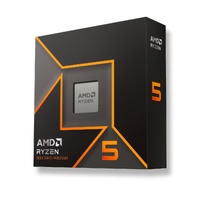 AMD Ryzen 5 9600X 6Cores/12Threads, 65 watts, Max Boost Clock 5.4 GHz, PCIE 5.0, 32MB Cache, Radeon™ Graphics, 2200 MHz Frequency
