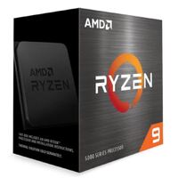 AMD Ryzen 9 5900X Zen 3 CPU 12C/24T TDP 105W Boost Up to 4.8GHz Base 3.7GHz Total Cache 70MB No Cooler (RYZEN5000)(AMDCPU)