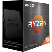 AMD Ryzen 9 5950X Zen 3 CPU 16C/32T TDP 105W Boost Up To 4.9GHz Base 3.4GHz Total Cache 72MB No Cooler (AMDCPU) (RYZEN5000)(AMDBOX)