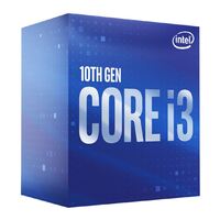 Intel Core i3-10100 CPU 3.6GHz (4.3GHz Turbo) LGA1200 10th Gen 4-Cores 8-Threads 6MB 65W UHD Graphic 630 Retail Box 3yrs Comet Lake