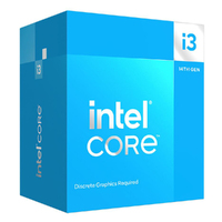 Intel i3 14100F CPU 3.5GHz (4.7GHz Turbo) 14th Gen LGA1700 4-Cores 8-Threads 17MB 58W Graphics Card Required Retail Raptor Lake with Fan