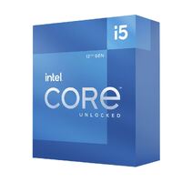 Intel i5-12600K CPU 3.7GHz (4.9GHz Turbo) 12th Gen LGA1700 10-Cores 16-Threads 25MB 125W UHD Graphic 770 Unlocked Retail Box Alder Lake no Fan