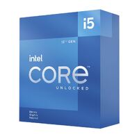 Intel i5-12600KF CPU 3.7GHz (4.9GHz Turbo) 12th Gen LGA1700 10-Cores 16-Threads 25MB 125W Graphic Card Required Unlocked Retail Box Alder Lake no Fan